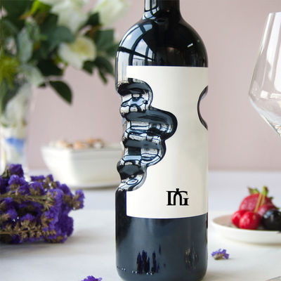 200ml 375ml 500ml 750ml 1000ml round empty flint glass liquor wine gin Whisky Vodka tequila glass bottle with cork lid