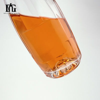 OEM/ODM Acceptable 700ml Empty Long Neck Ice Clear Glass Wine Bottle Champagne Bottle