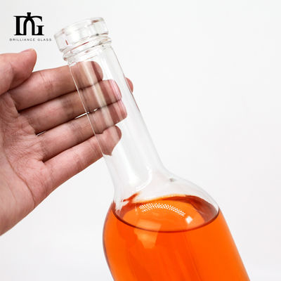 Screen Printing and Hot Stamping Glass Wine Bottle for Customized Packaging
