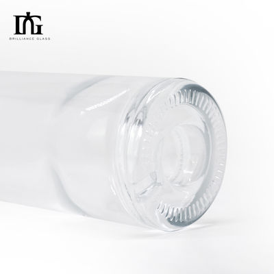 Screen Printing and Hot Stamping Glass Wine Bottle for Customized Packaging