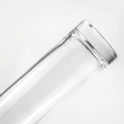 750ml Clear Round Glass Bottle With Cork Stopper for Brandy Gin Rum Vodka Tequila Liquor
