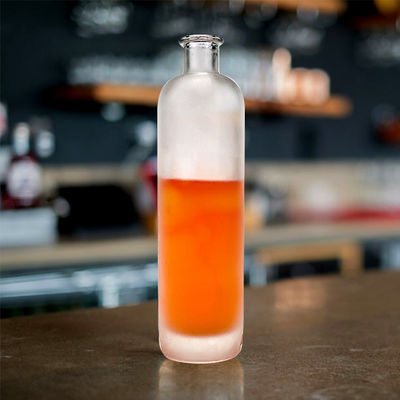 Heavy Base Bottle for Liquors and Beverage 500ml Extra Flint Glass Ice Wine Bottles