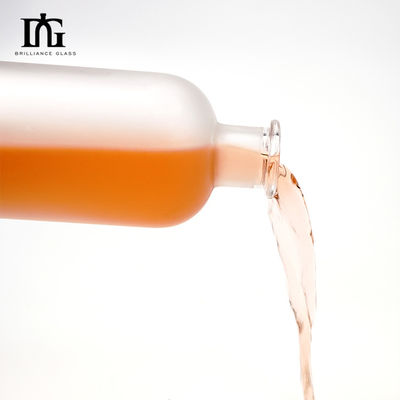Heavy Base Bottle for Liquors and Beverage 500ml Extra Flint Glass Ice Wine Bottles