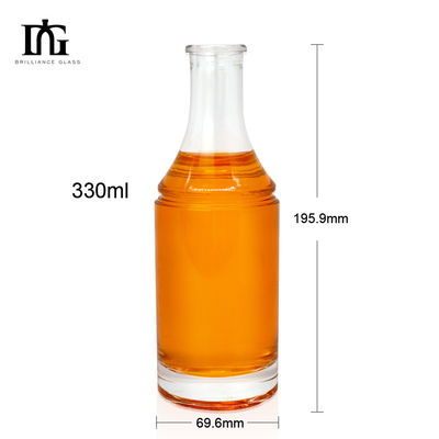 Glass Bottle with Cork Stopper and Capacity of 250ml/350ml/500ml/550ml/650ml/700ml/750ml