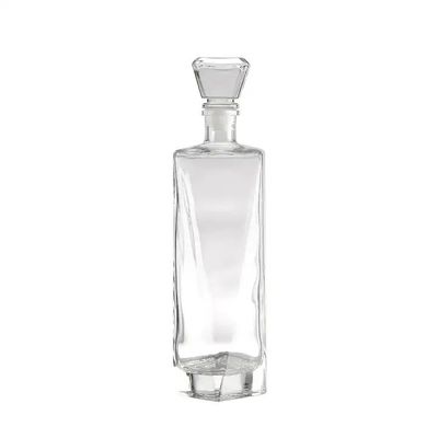 350ml 500ml 750ml Unique Shape Custom Design Alcohol Vodka Gin Tequila Glass Bottles
