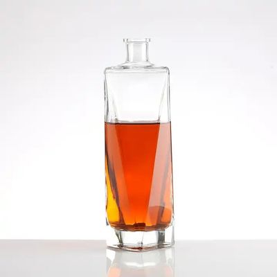 350ml 500ml 750ml Unique Shape Custom Design Alcohol Vodka Gin Tequila Glass Bottles