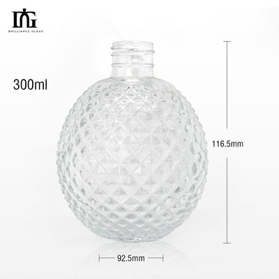 Low MOQ Glass Bottles for Customized Vodka Whisky Rum Gin Surface Handling Engraving