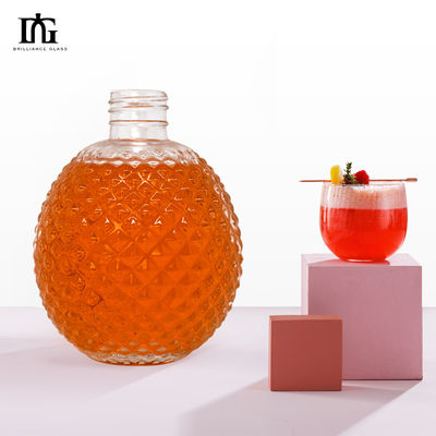 Low MOQ Glass Bottles for Customized Vodka Whisky Rum Gin Surface Handling Engraving