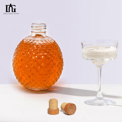 Low MOQ Glass Bottles for Customized Vodka Whisky Rum Gin Surface Handling Engraving