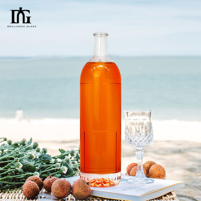 700ml Wine Gin Rum Vodka 750ml Whisky Glass Bottle with Hot Stamping Surface Handling