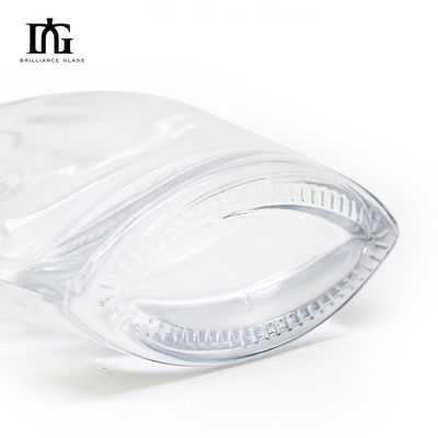 Custom Design 700ml Rum Glass Bottle with Cork Capacity 700ml Sample Provided Freely