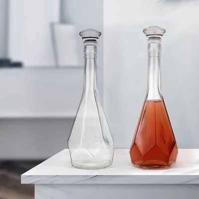 Glass Energy Drinks Bottle 500ml 700ml Unique Design with Seal and Body Material Glass