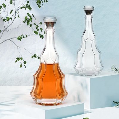 Customized Glass Bottles for Liquors and Beverages 500ml 700ml 750ml Manufacture