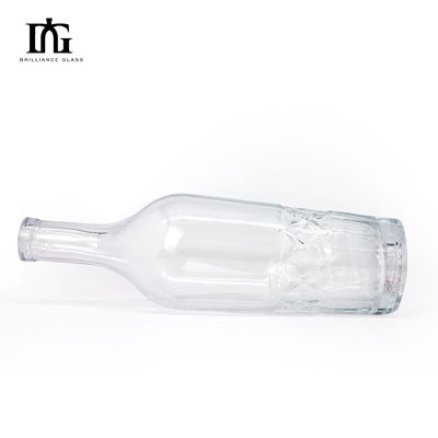 Glass Bottles for Liquor Gin Whisky Wine Vodka Custom Label Screen Printing Screw Cap