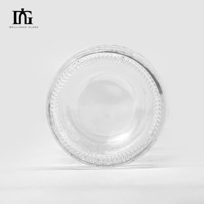 Uniquen Shape 500ml 700ml Clear Rum Whisky Juice Glass Bottle with CORK Sealing Type