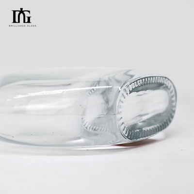 330ml 500ml Clear Glass Whisky Vodka Liquor Bottle with Customized Engraving and More