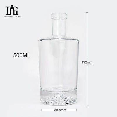 Super Flint Glass Bottle Capacity 600ml/700ml/750ml Perfect for Liquors and Beverages