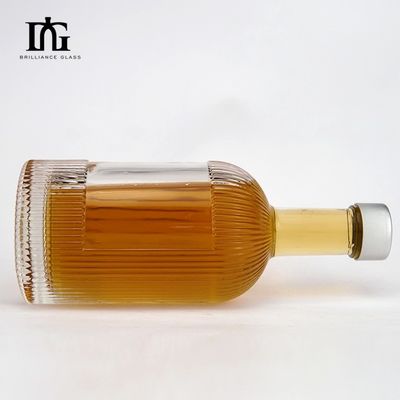 Glass Wine Bottle with T-Cork 200ml 375ml 500ml 750ml 1000ml For Liquors and Beverages