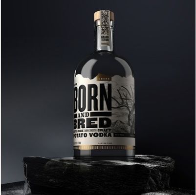 Clear Round Glass Bottle for Spirits Vodka Gin Rum Brandy 750ml 500ml 375ml Capacity