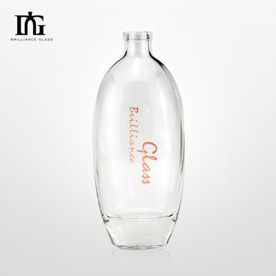 Engraving Surface Handling Glass Bottles 500ml 700ml 750ml 1000mL Vodka Whisky Brandy