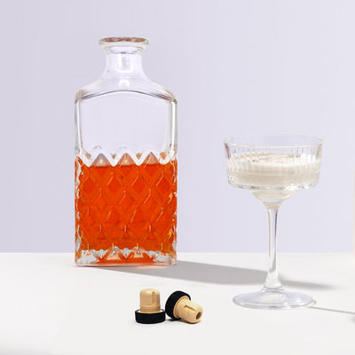 BRILLIANCE 500ml/750ml Glass Bottle for Beverage High Shape Clear and Customizable