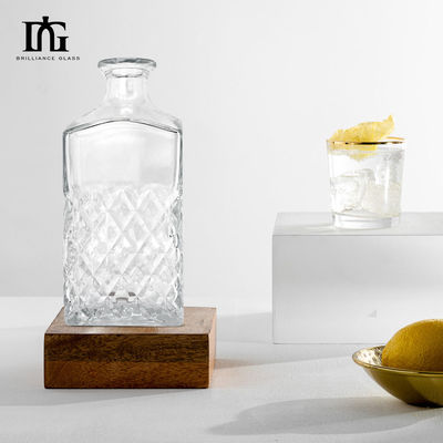 BRILLIANCE 500ml/750ml Glass Bottle for Beverage High Shape Clear and Customizable