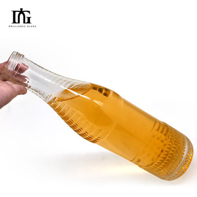 Provided Freely Glass Bottle 700ml 500ml for Wine Vodka Brandy Clear Transparent Empty