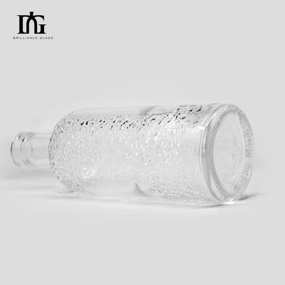 750ml/700ml Glass Bottle for Vodka Gin Rum Whisky Supplied by Accepting Custom Logo