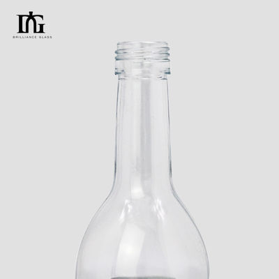 350ml Glass Wine Bottle for Clear Liquors and Beverages Distribution Solution
