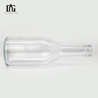 Provided Freely Sample Acceptable OEM/ODM 750ml Glass Wine Bottle with Design and Cork Stopper