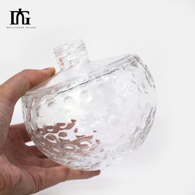 Wine Table with Bottle and Glass Bottle 500ml 700ml Transparent Unique Empty Flint Portable Picnic
