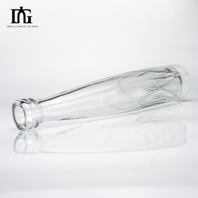 Custom Unique Shaped Glass Bottle for High End Liquors and Beverage Beer