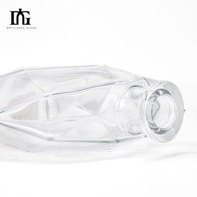 700ml Empty Alcohol Glass Bottles for Gin Rum Whiskey Vodka Engraved CORK Sealing Type