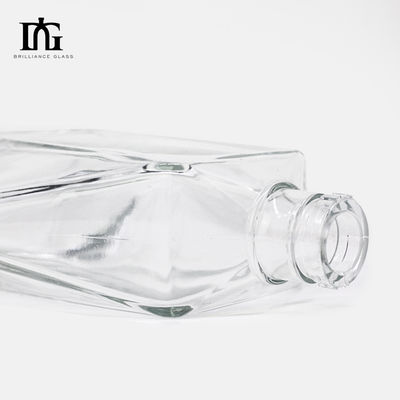 Direct Supply BRANDY Glass Bottle 100ml 250ml with Painting Engraving Screen Printing