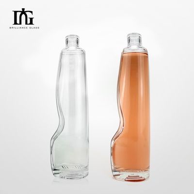 Glass Collar Material 1500ml Glass Bottles for Customised Vodka in Liquors and Beverage