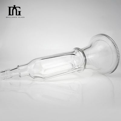 Customized Glass Collar Material Glass Liquor Bottles for Gins 500ml 700ml Lead Free