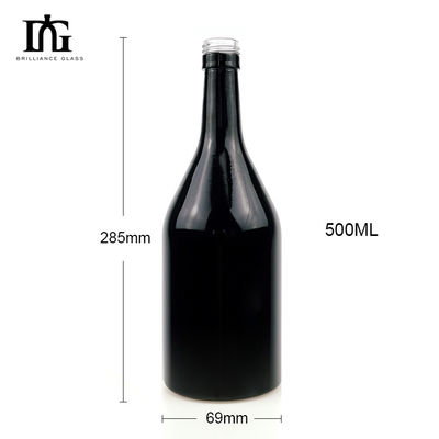 Provided Freely 500ml 700ml 750ml 1000ml Customized Whiskey Bottle with Unique Shape