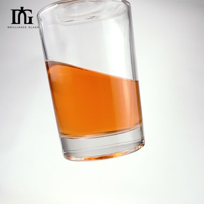 Custom Engraved Hot Stamping Glass Bottle 700ml 750ml Whiskey Vodka Thick Bottom