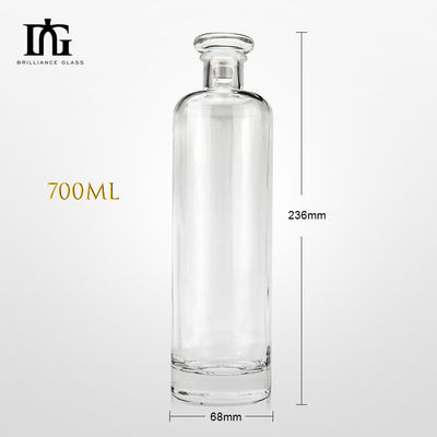 700ml Glass Bottle with Cork Stopper Add a Touch of Elegance to Your Table