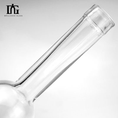 Empty 500ml Glass Alcohol Bottle Luxury Bottle Customizable Design