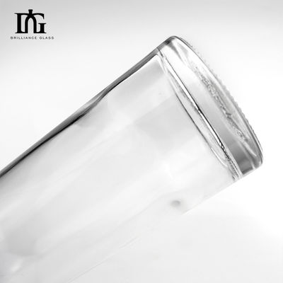Empty 500ml Glass Alcohol Bottle Luxury Bottle Customizable Design