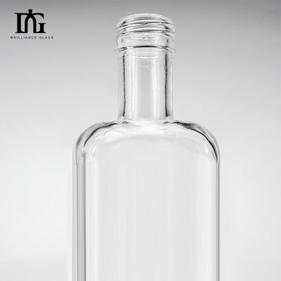 260Ml Square Wine Glass Bottle With Cork for Customized Engraving and Painting Options