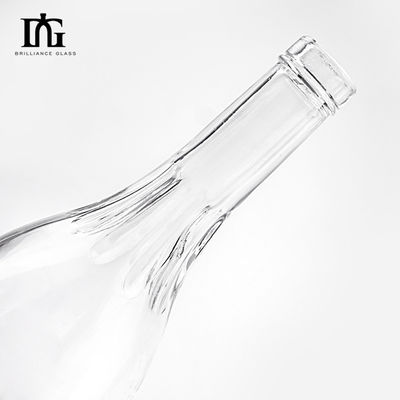 700ml Round Glass Bottle for Spirits Vodka Gin Custom Unique Design OEM/ODM Accepted