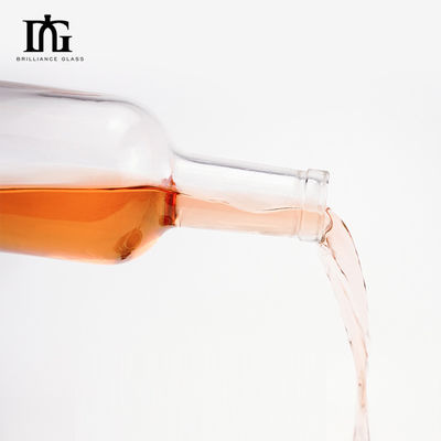 Glass Collar Material 700ml Liquor Bottle Perfect for Liquors and Alcoholic Beverages
