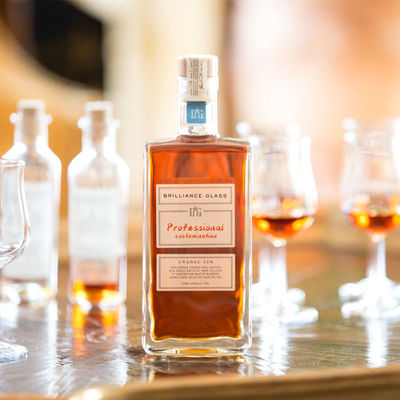 Square Shape Super Flint Whisky Tequila Gin Brandy Glass Bottle 500ML 700ML 750ML