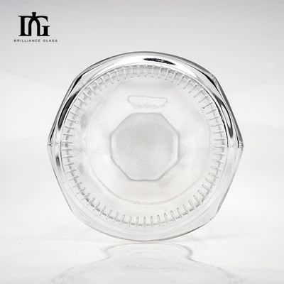 Custom Design Engraved Cork Cap 500ml Glass Vodka Bottle for OEM/ODM Acceptable Sale