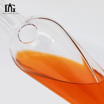 700ml Thick Bottom Engraved Glass Bottles for Liquor Customized and Provided Freely