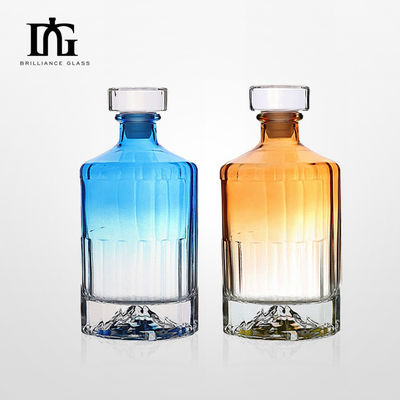 Empty Luxury Glass Bottle for Liquors and Beverages 550ml Capacity Custom Design