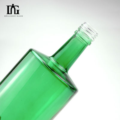 Carbonated Drinks 500ml Glass Bottle with Cork and Screw Cap Custom Mountain Base