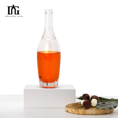 250ml/500ml/700ml/750ml Capacity Glass Red Wine Bottle Durable and Airtight Cork Seal
